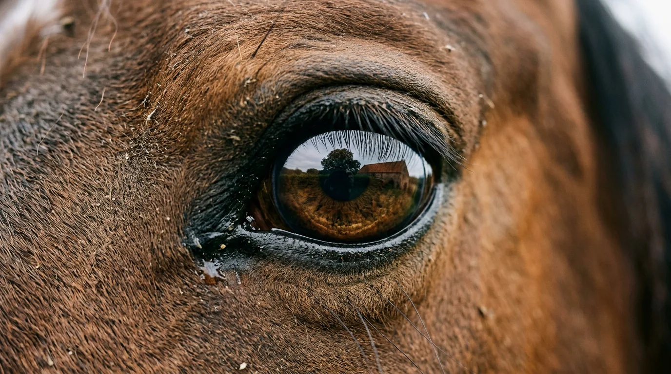 Un regard de cheval, Écurie du Bois Seigneur, Lentilly